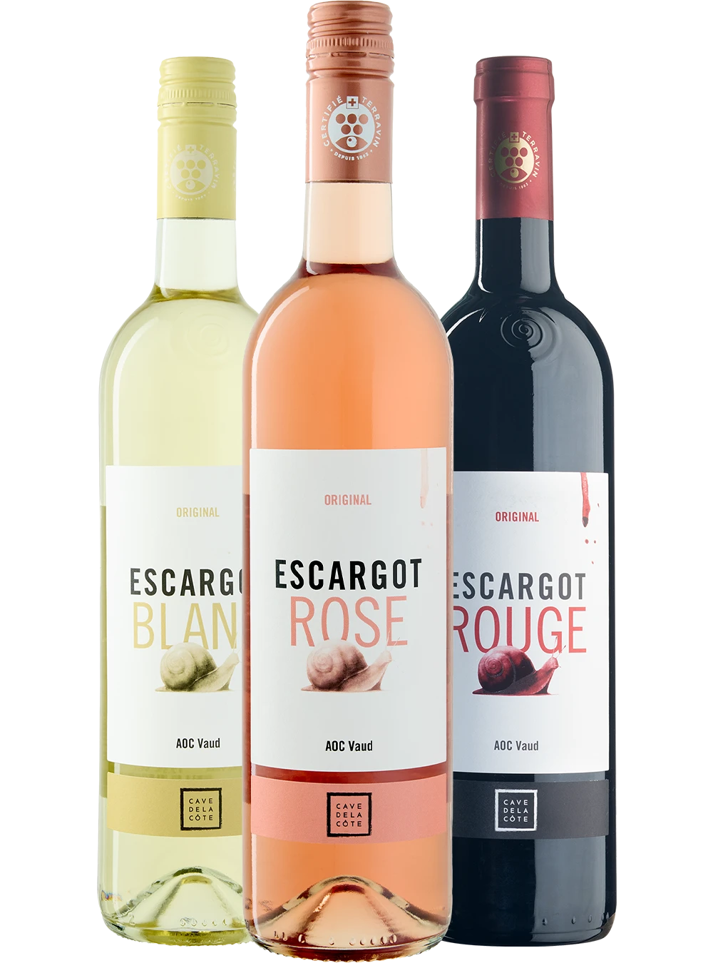 Coffret carton Escargot Original x3 bouteilles