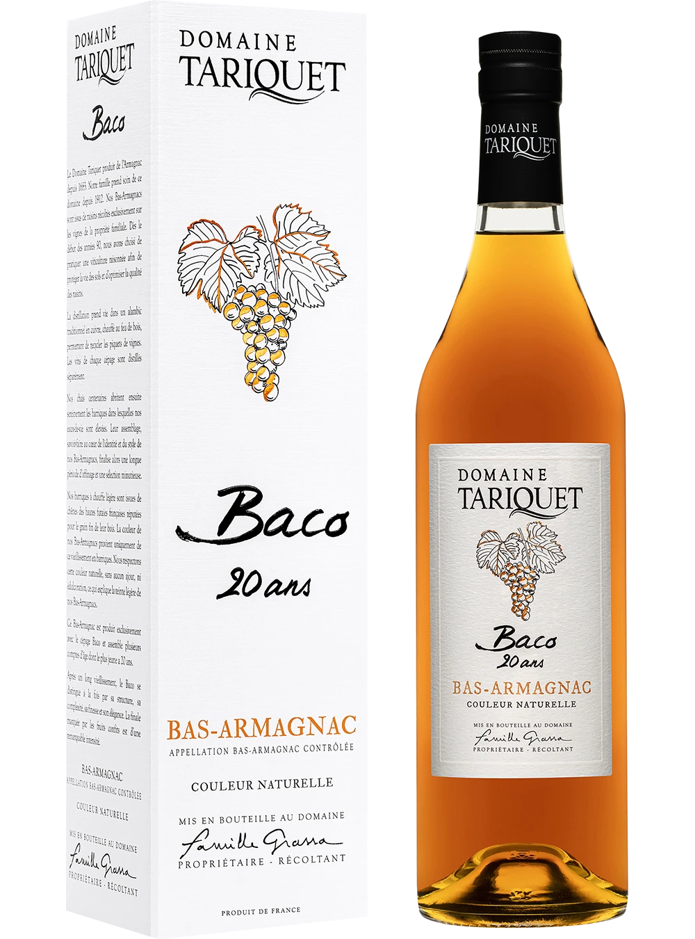 Château du Tariquet Baco 20 ans Bas-Armagnac AOC 42%