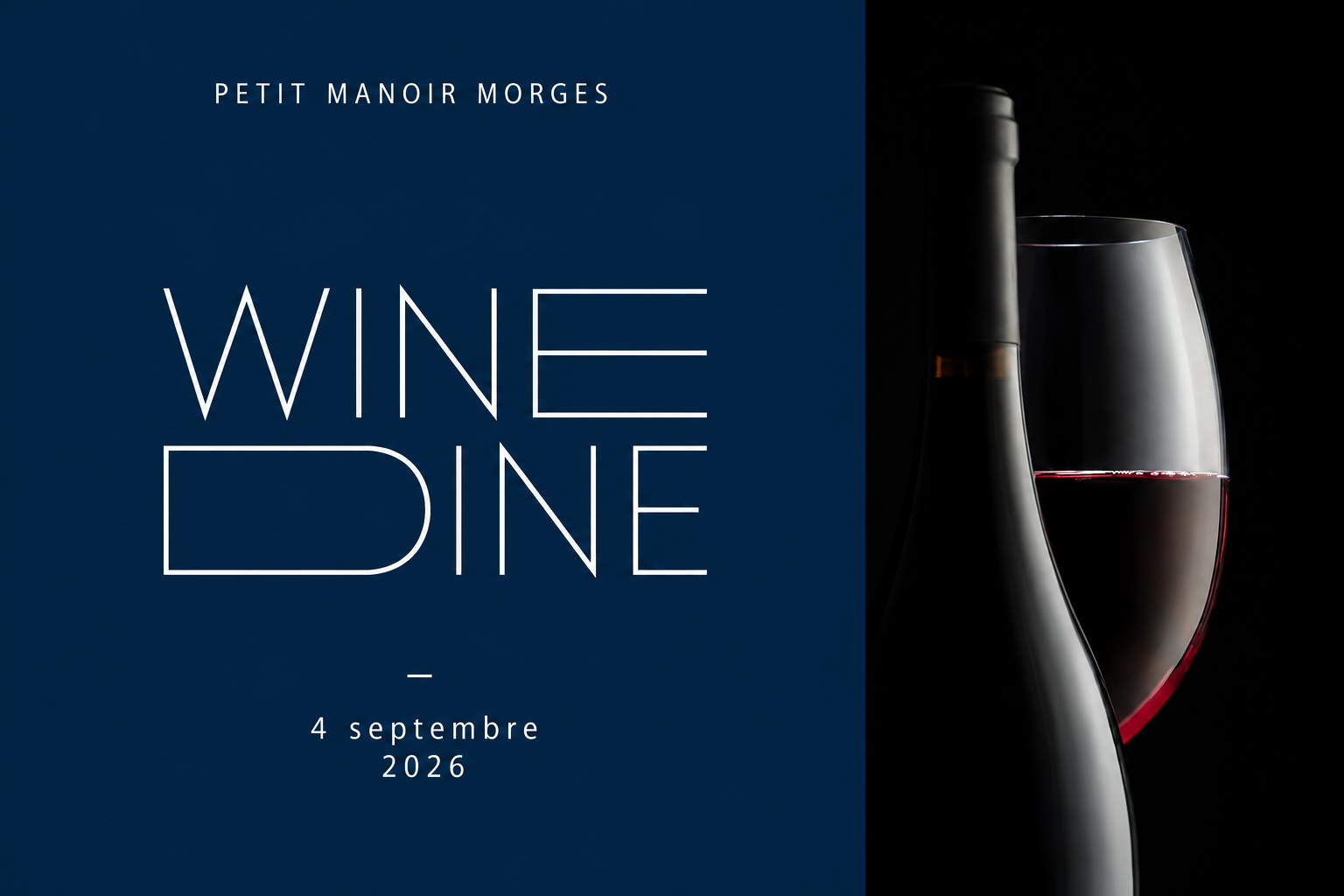 Wine & Dine Merlots d'exception | vendredi 4 septembre 2026
