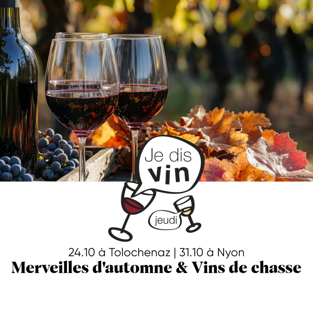 Jeudis Vins - Merveilles d'automne et vins de chasse